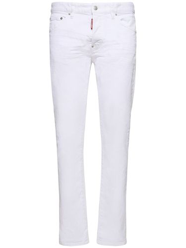 Jeans Cool Guy White Bull In Denim Di Cotone - DSQUARED2 - Modalova