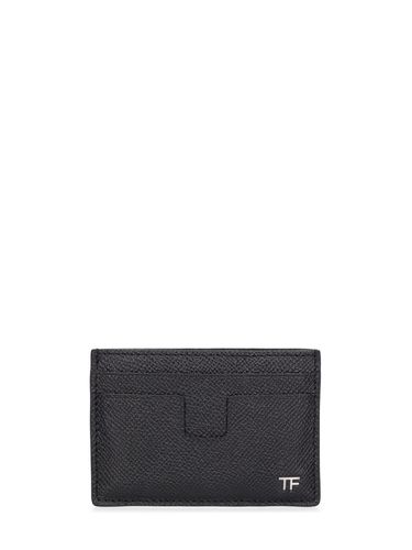 Small Grain Saffiano Leather Card Case - TOM FORD - Modalova