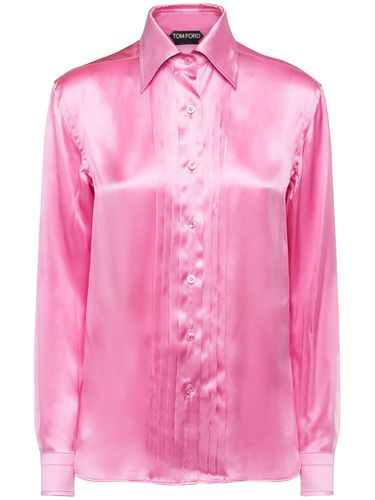 Camisa De Charmeuse Seda - TOM FORD - Modalova