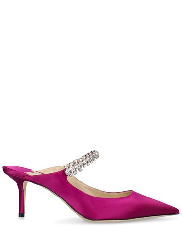 Mm Hohe Pumps Aus Satin „bing“ - JIMMY CHOO - Modalova