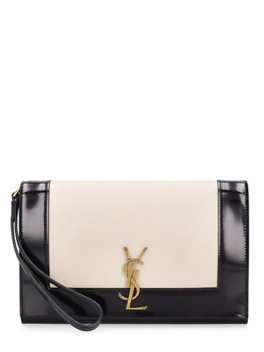 Pouch Aus Leder „cassandre“ - SAINT LAURENT - Modalova