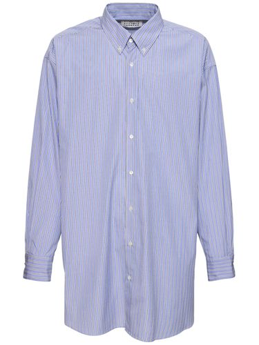 Camicia Oversize In Cotone - MAISON MARGIELA - Modalova