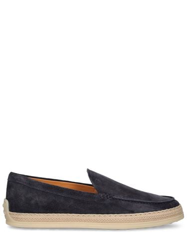 Suede & Rubber Loafers - TOD'S - Modalova