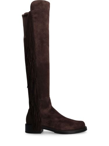 Botas De Ante 50mm - STUART WEITZMAN - Modalova