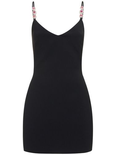 Cady Mini Dress W/ Crystal Details - DAVID KOMA - Modalova