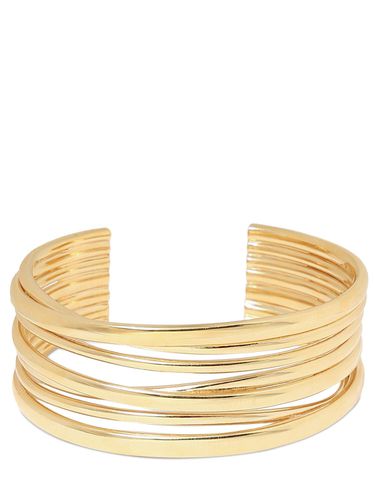 Brass Multi-wire Cuff Bracelet - SAINT LAURENT - Modalova