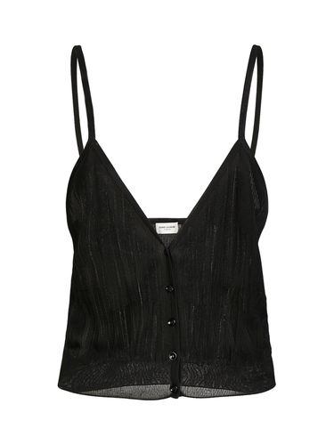 Top De Viscosa - SAINT LAURENT - Modalova