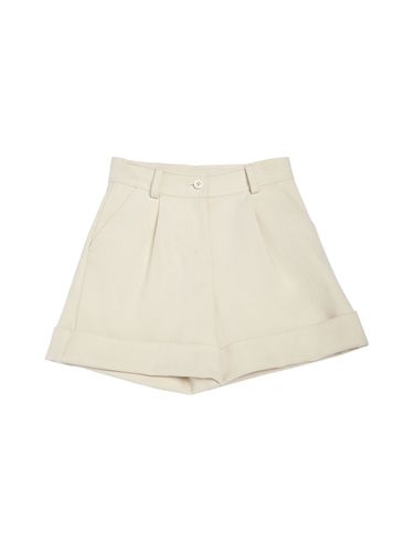 Bermudas De Sarga De Algodón - MONCLER - Modalova