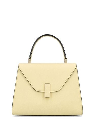 Mini Iside Grained Leather Bag - VALEXTRA - Modalova