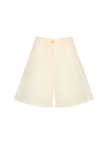 Chic Taffeta Bermuda Shorts - FORTE_FORTE - Modalova