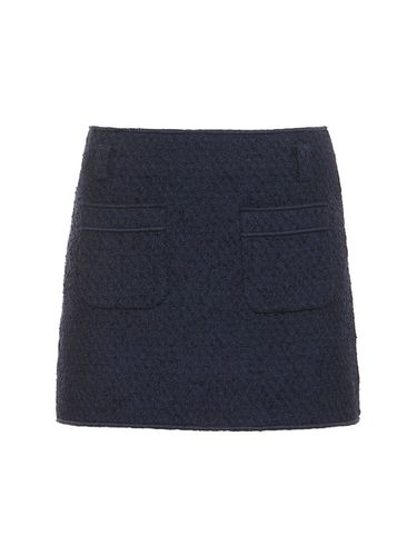 Bouclé Mini Skirt - PHILOSOPHY DI LORENZO SERAFINI - Modalova