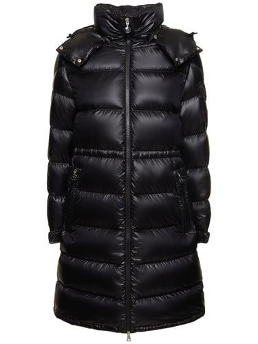 Chaqueta Larga De Plumas De Nylon - MONCLER - Modalova