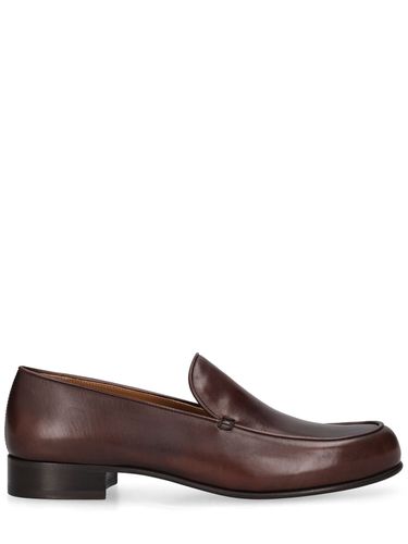 Mm Flynn Leather Loafers - THE ROW - Modalova