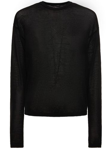 Penta Pull Wool Crewneck Sweater - RICK OWENS - Modalova