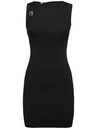 Knitted Cut-out Viscose Mini Dress - COPERNI - Modalova