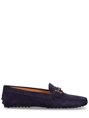 Gommini Suede Loafers - TOD'S - Modalova