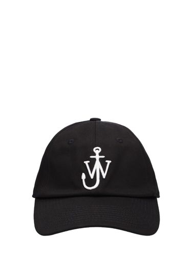 Logo Cotton Baseball Cap - JW ANDERSON - Modalova