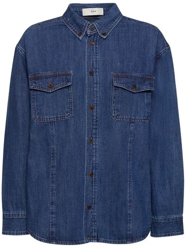 Camicia In Denim Di Cotone - DUNST - Modalova