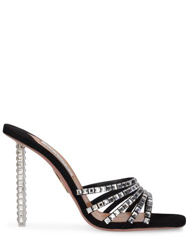 Mm Hohe Wildledermules „rock Chic“ - AQUAZZURA - Modalova