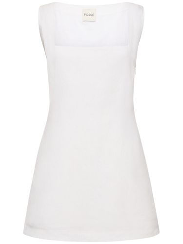 Alice Linen Mini Dress - POSSE - Modalova