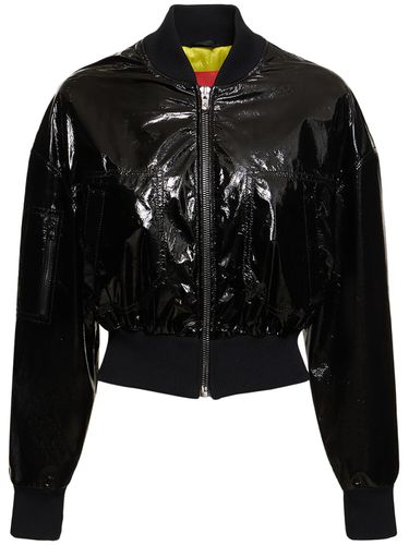 Chaqueta Bomber De Piel - FERRARI - Modalova