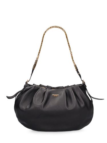 Borsa In Nappa Con Logo - MOSCHINO - Modalova