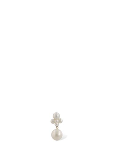 Thyra 14kt Gold & Mono Earring - SOPHIE BILLE BRAHE - Modalova