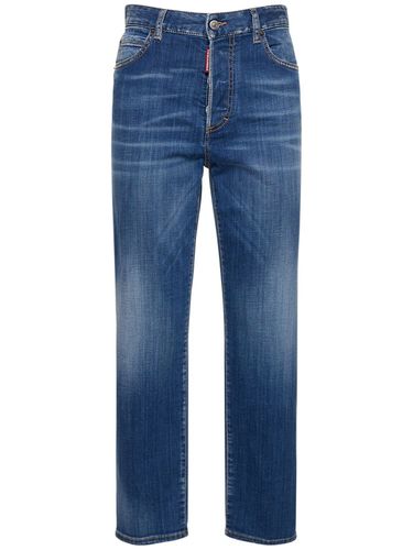 Gerade Jeans Aus Denim „boston“ - DSQUARED2 - Modalova