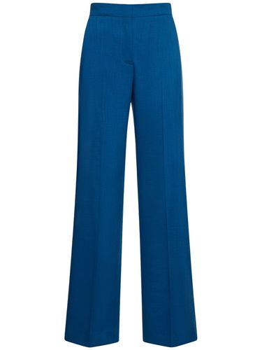 Pantaloni Larghi Sartoriali Drappeggiati - TORY BURCH - Modalova