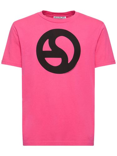 Camiseta De Algodón - ACNE STUDIOS - Modalova