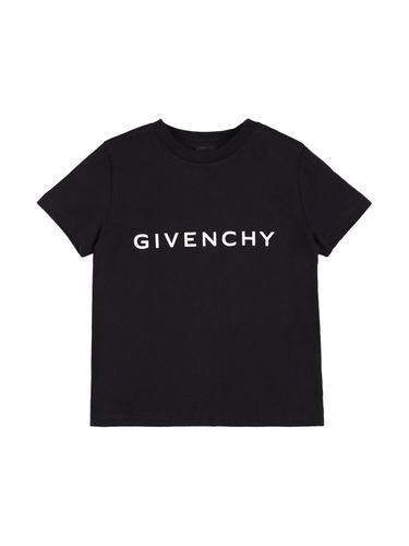 Camiseta De Algodón Jersey - GIVENCHY - Modalova