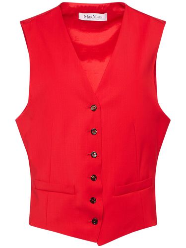 Zuai Wool Vest - MAX MARA - Modalova