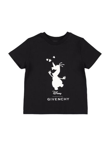 Camiseta De Algodón Jersey - GIVENCHY - Modalova