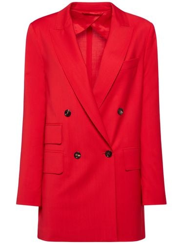 Zweireihiger Blazer Aus Wolle „nebbie“ - MAX MARA - Modalova