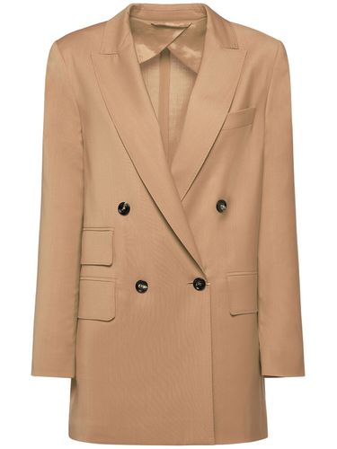 Zweireihiger Blazer Aus Wolle „nebbie“ - MAX MARA - Modalova