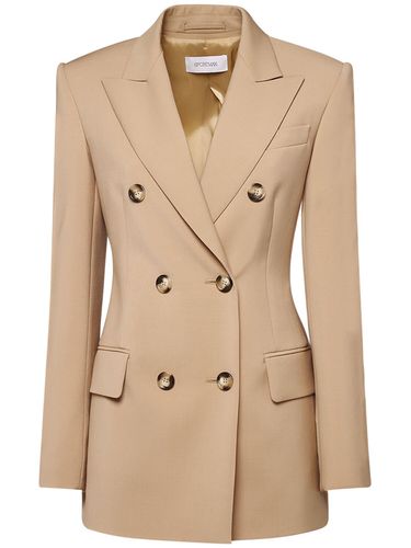 Adamo Wool Double Breasted Jacket - SPORTMAX - Modalova