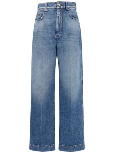 Conio Denim Mid Waist Wide Jeans - SPORTMAX - Modalova