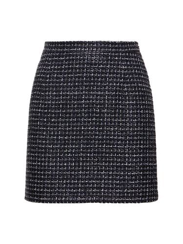 Sequined Tweed Mini Skirt - ALESSANDRA RICH - Modalova