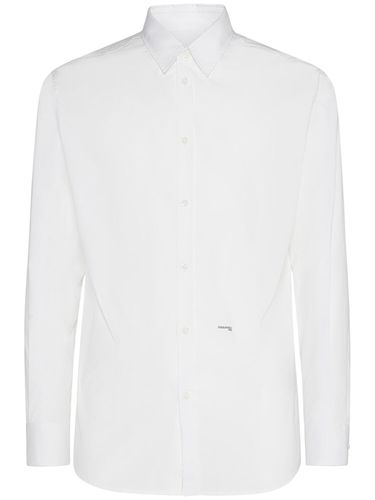 Camicia Relaxed Fit Ceresio 9 Dan In Cotone - DSQUARED2 - Modalova