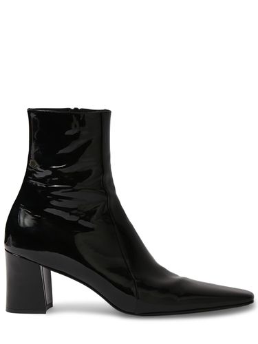 Botas De Piel Con Cremallera - SAINT LAURENT - Modalova