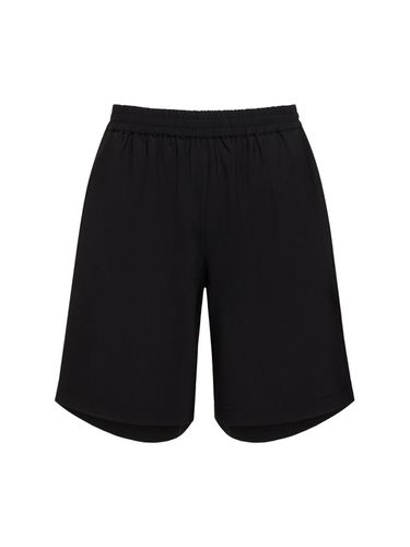 Basket Fit Wool Blend Shorts - BONSAI - Modalova