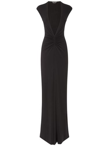 Kleid Aus Stretch-jersey - TOM FORD - Modalova