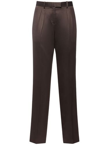 Formelle Hose Aus Seiden- Und Wolltwill - TOM FORD - Modalova