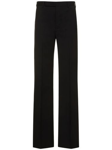 Dietrich Light Wool Straight Pants - RICK OWENS - Modalova