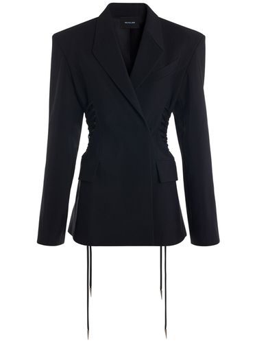 Chaqueta Oversize Con Cordones - MUGLER - Modalova