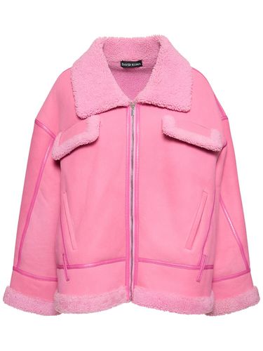 Chaqueta De Ante Shearling - DAVID KOMA - Modalova