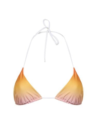 Faded Triangle Bikini Top - CASABLANCA - Modalova