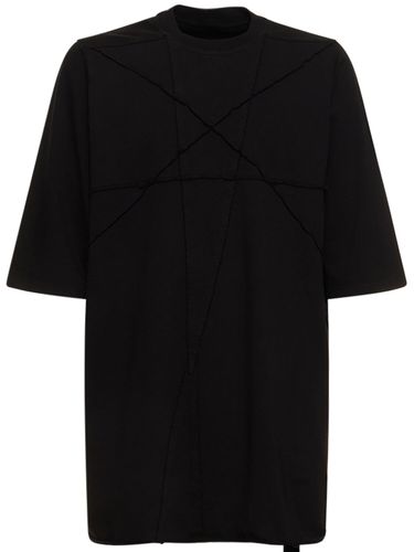 T-shirt Jumbo In Cotone - RICK OWENS DRKSHDW - Modalova