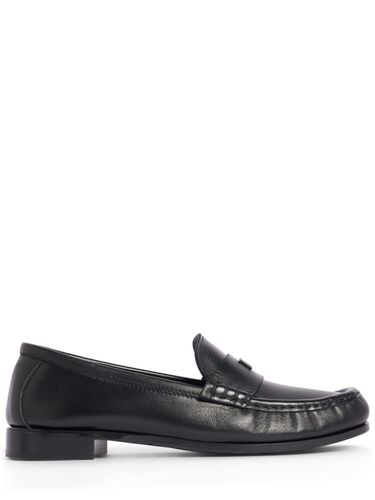 Mm Hohe Lederloafer „mm“ - MAX MARA - Modalova