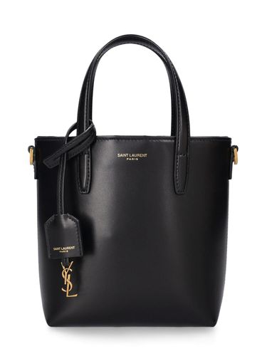 Bolso Mini Toy De Piel - SAINT LAURENT - Modalova